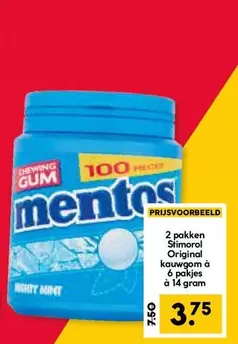 Mentos - Stimorol Original kauwgom