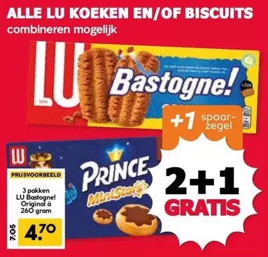 Prince - LU koeken en/of biscuits