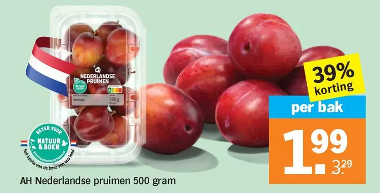 Ah - Nederlandse pruimen
