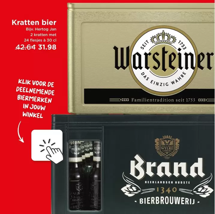 De - Kratten bier