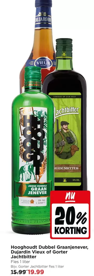 extra - Dubbel Graanjenever, Duijardin Vieux of Gorter Jachtbitter
