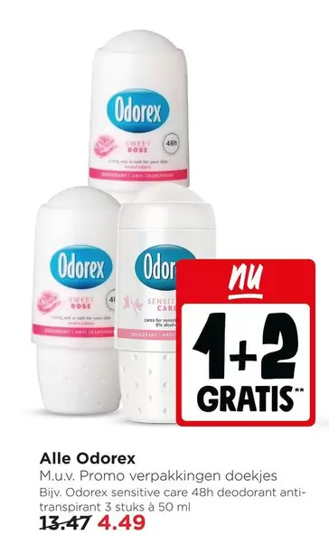rose - Odorless sensitive care 48h deodorant anti-transpirant