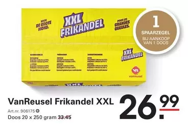 De - VanReusel Frikandel XXL