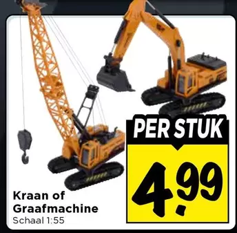 Kraan of Graafmachine