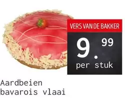De - Aardbeien bavaroise vlaai