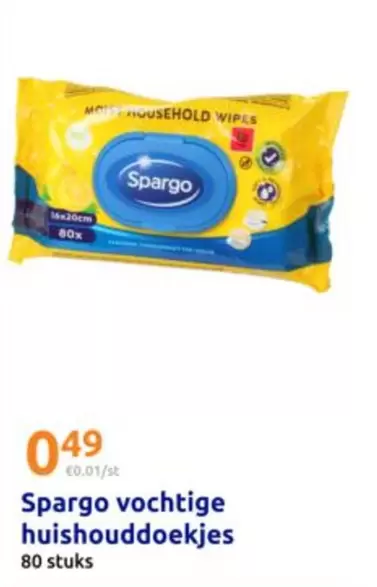 Spargo vochtige huishouddoekjes