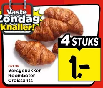 Versgebakken Roomboter Croissants