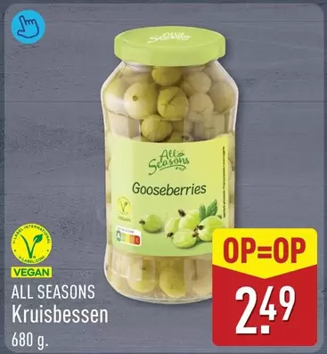 Label - Gooseberries