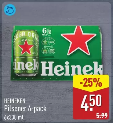 Heineken - Pilsener 6-pack
