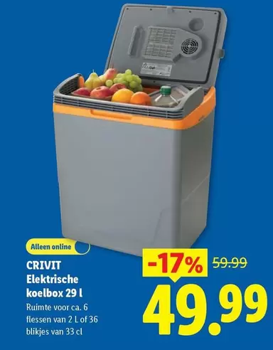 Elektrische koelbox 29 l