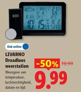 Draadloos weerstation