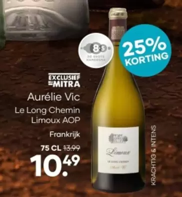 De - Aurélie Vic Le Long Chemin Limoux AOP