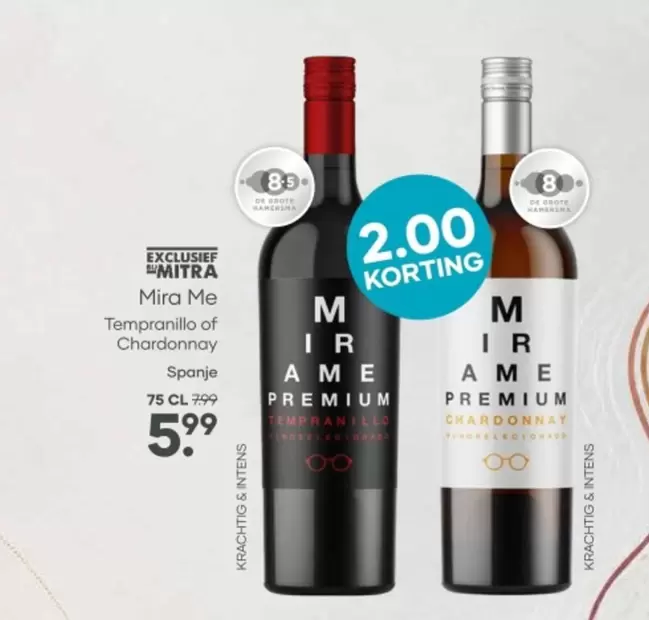De - Mira Me Tempranillo Of Chardonnay