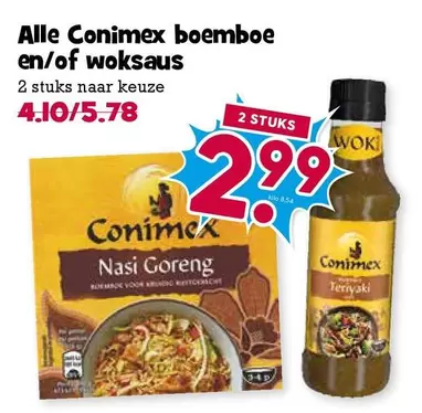 boemboe en/of woksauzen
