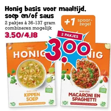 basis voor maaltijd, soep en/of saus