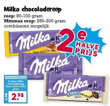 Milka - chocoladereep