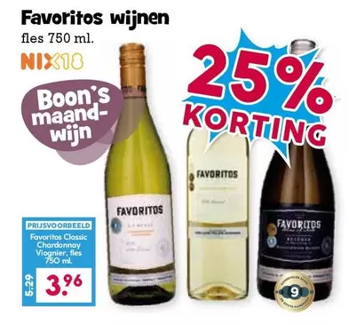 Favoritos wijnen
