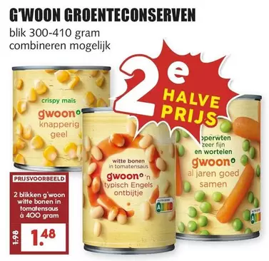 GROENTE CONSERVEN