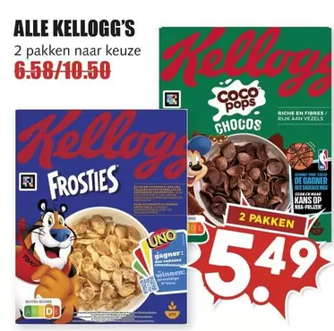 Kellogg's - ALLE KELLOGG'S 2 pakken