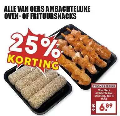 Oven- of Frituursnacks