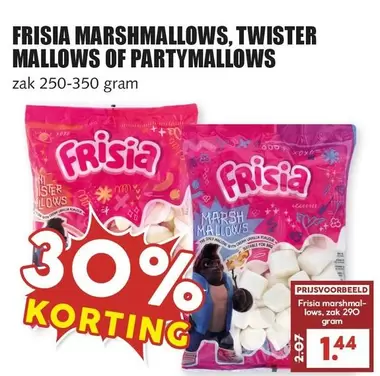 MARSHMALLOWS, TWISTER MARSHMALLOWS OF PARTYMARSHMALLOWS