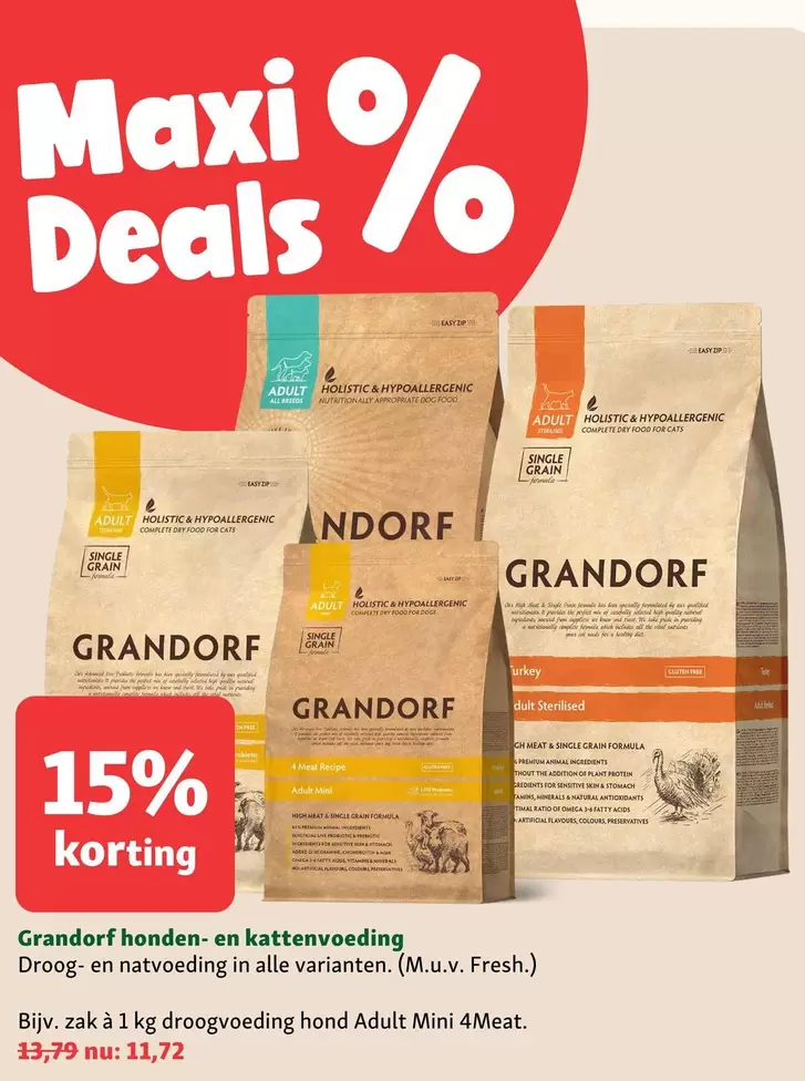 Zip - honden, en kattenvoeding