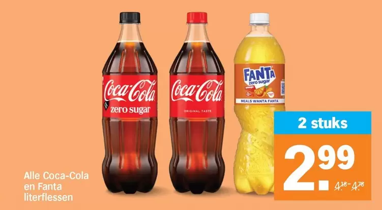 Coca-Cola -  en Fanta