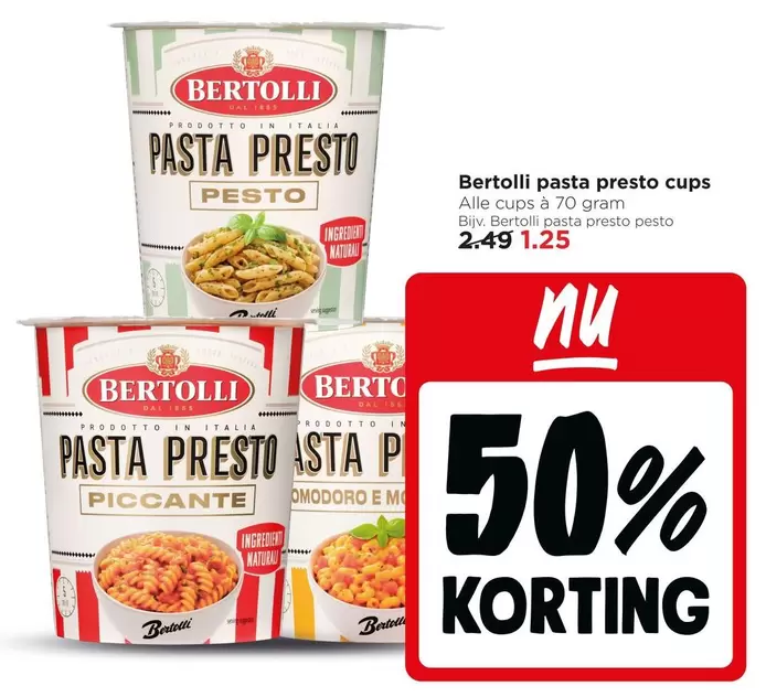 Natural - Pasta Presto Cups