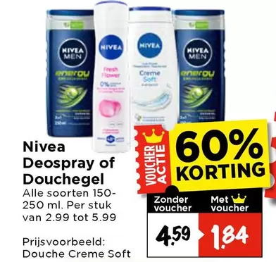 Nivea - Deospray of Douchegel