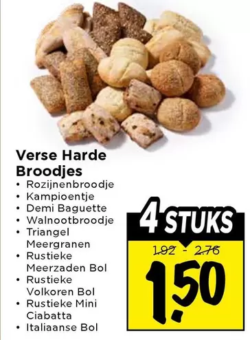 Verse Harde Broodjes