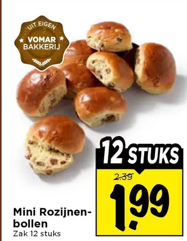 Mini Rozijnenbollen
