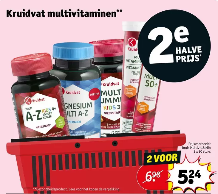 De - Kruidvat Multivitaminen