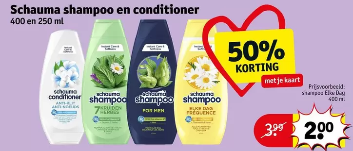 Hop - Schauma shampoo en conditioner