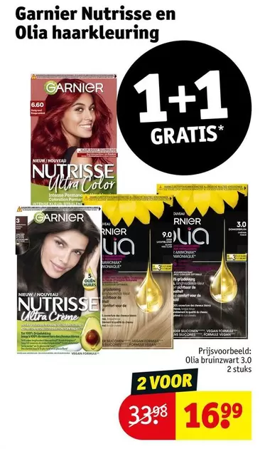 Garnier - Nutrisse en Olia haarkleuring