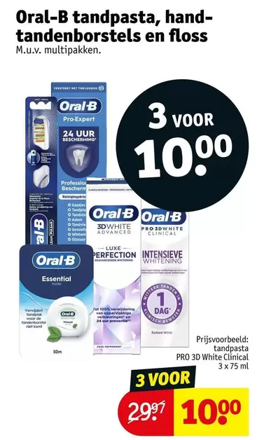 Oral-B - Tandpasta, handtandenborstels en floss