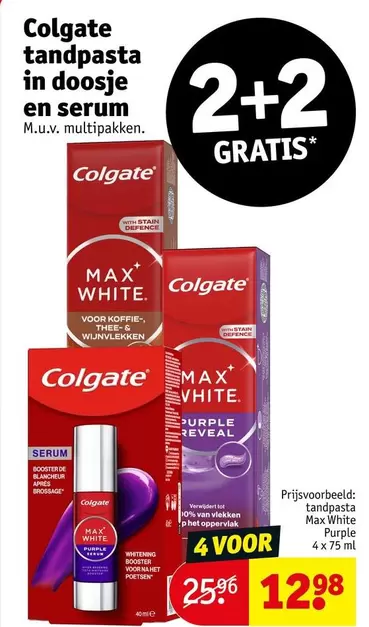 Colgate - Tandpasta In Doosje En Serum