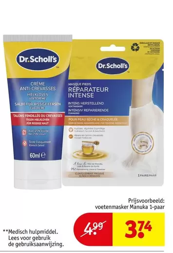 De - voetenmasker Manuka