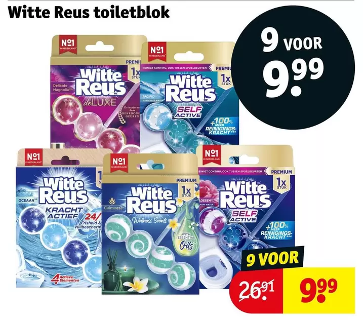 Magnolia - Witte Reus toiletblok