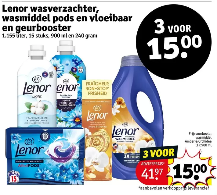De - Wasverzachter, wasmiddel pods en vloeibaar