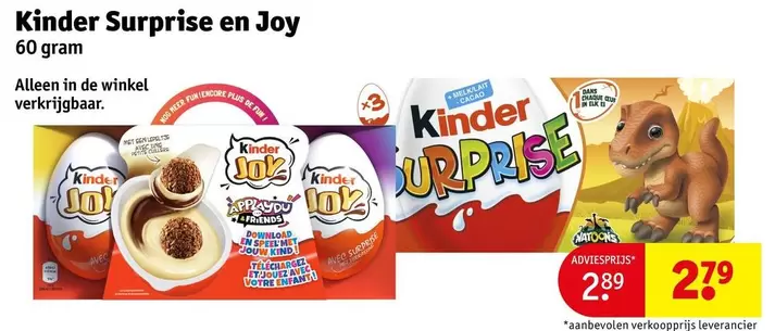 Kinder -  Surprise en Joy