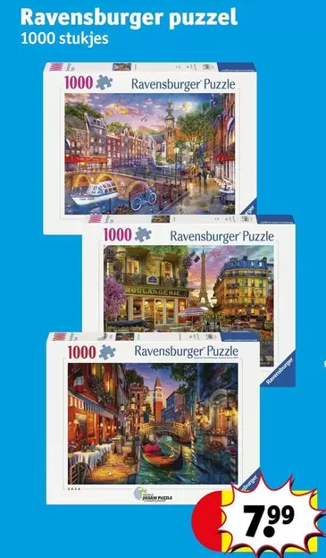 Ravensburger puzzel 1000 stukjes