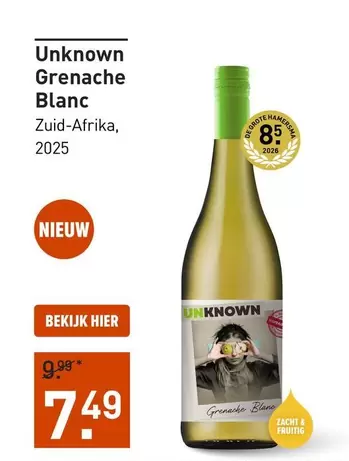 De - Grenache Blanc