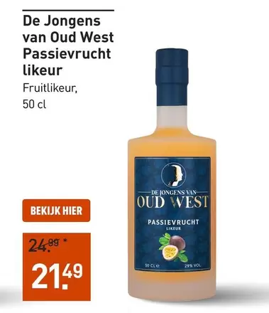 De - Passievrucht likeur