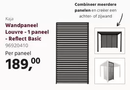 Wandpaneel Louvre - 1 paneel - Reflect Basic 96920410