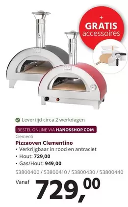 Pizzaoven Clementino