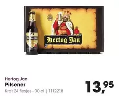 Hertog Jan - Pilsener Krat 24 flesjes