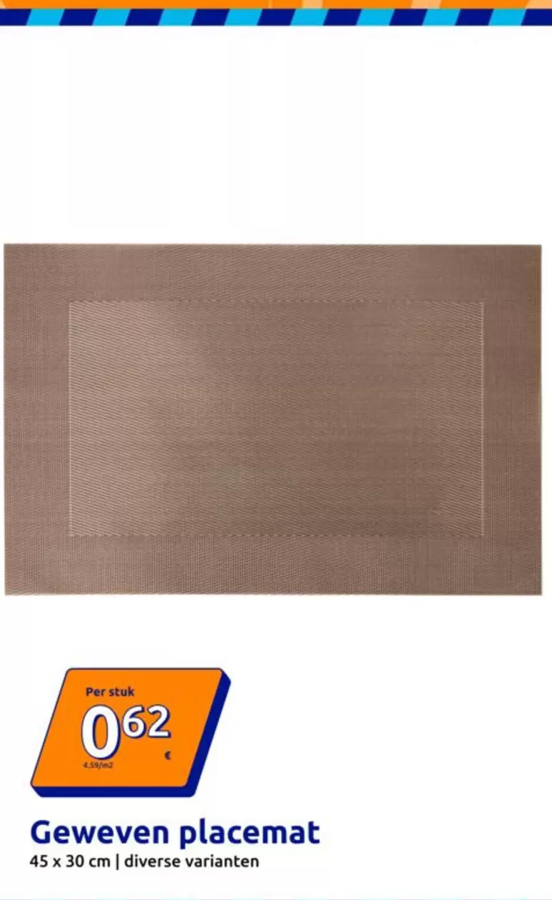 Geweven placemat