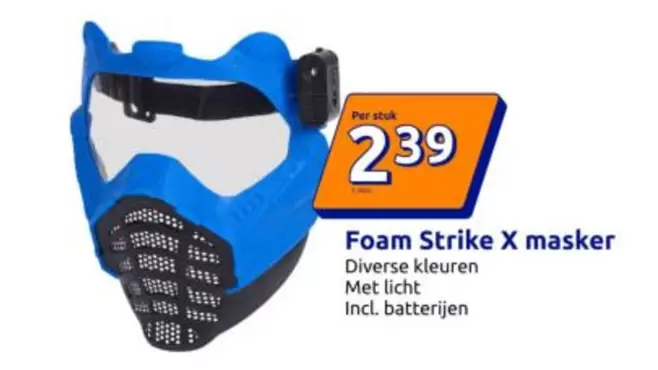 Foam Strike X masker