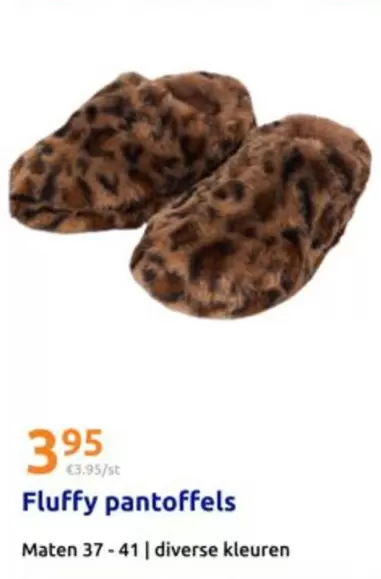 Fluffy pantoffels