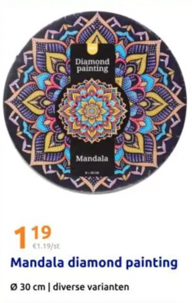 Diamond - Mandala diamond painting